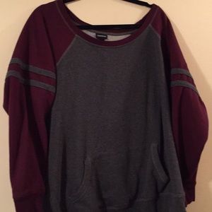 Wide Scoop Neck Pullover